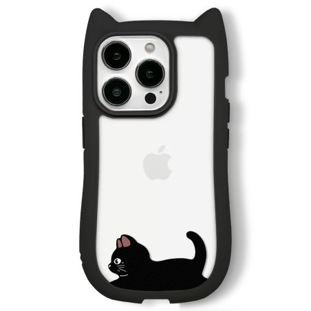 Hollowed-out Cat iPhone Case