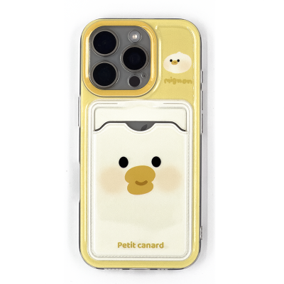 Golden Beak Duck iPhone Case with Wallet