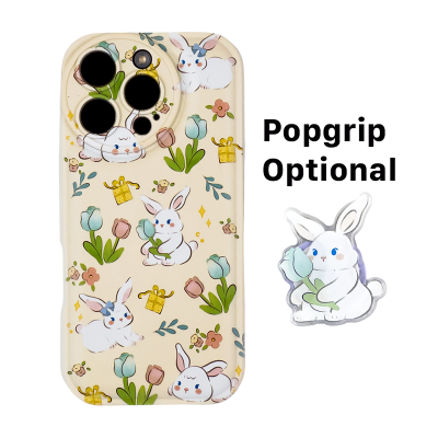 Bunny Flower iPhone Case