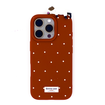 3D Siamese Cat iPhone Case - Red