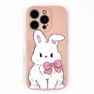 Pink Bunny iPhone Case