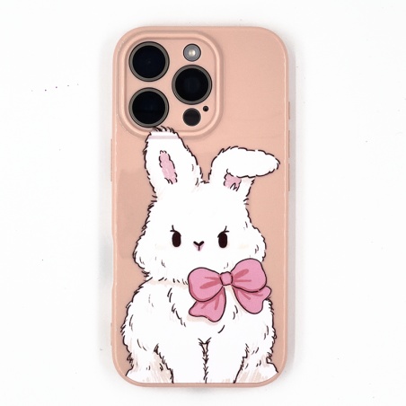 Pink Bunny iPhone Case