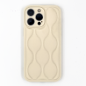 Minimalist Wave iPhone Case - White