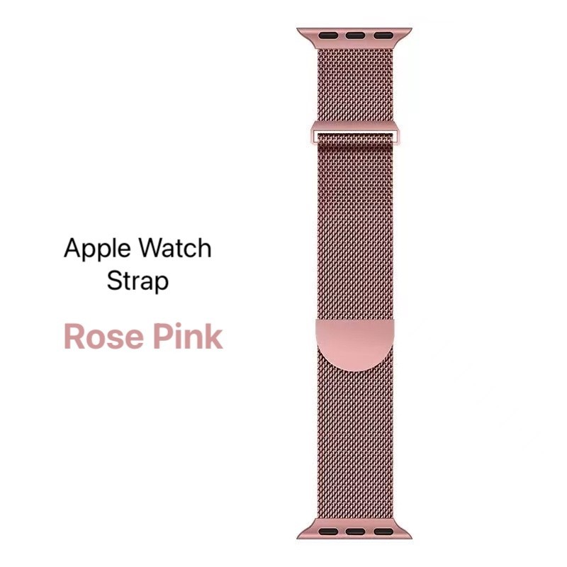 Meta title-Apple Watch Milanese Strap Rose Pink 38mm 40mm 41mm 42mm