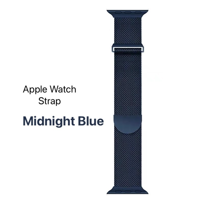 Meta title-Apple Watch Milanese Strap Midnight Blue 38mm 40mm 41mm 42mm